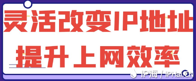 靈活改變IP地址提升上網效率